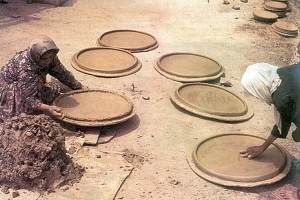 ekmek tavalar�n bi�imlendirilmesi